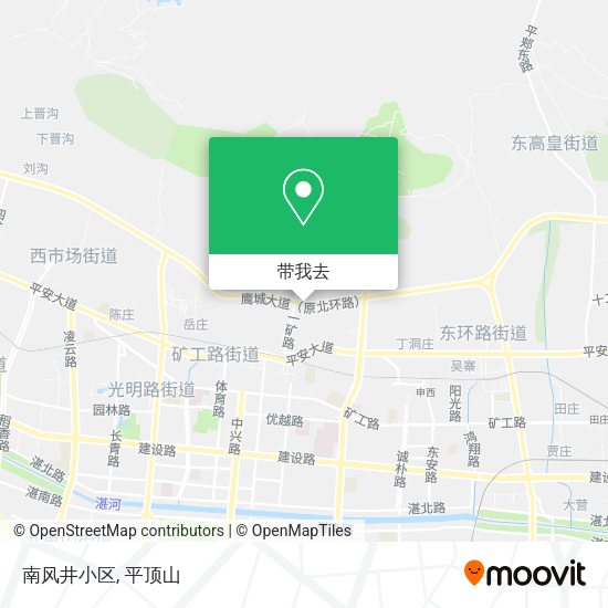 南风井小区地图