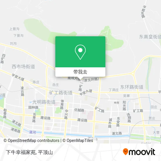 下牛幸福家苑地图