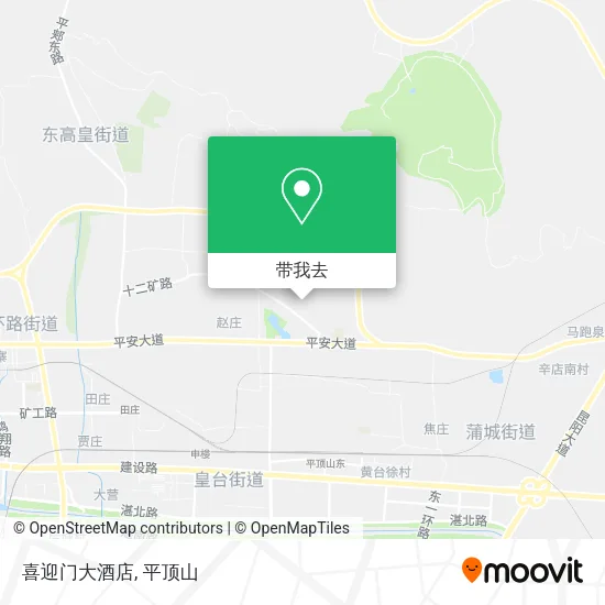 喜迎门大酒店地图