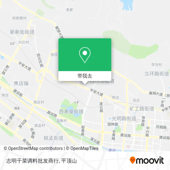 志明干菜调料批发商行地图