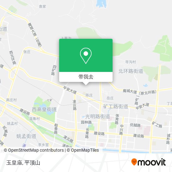 玉皇庙地图