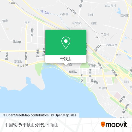 中国银行(平顶山分行)地图