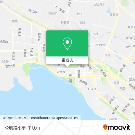 公明路小学地图