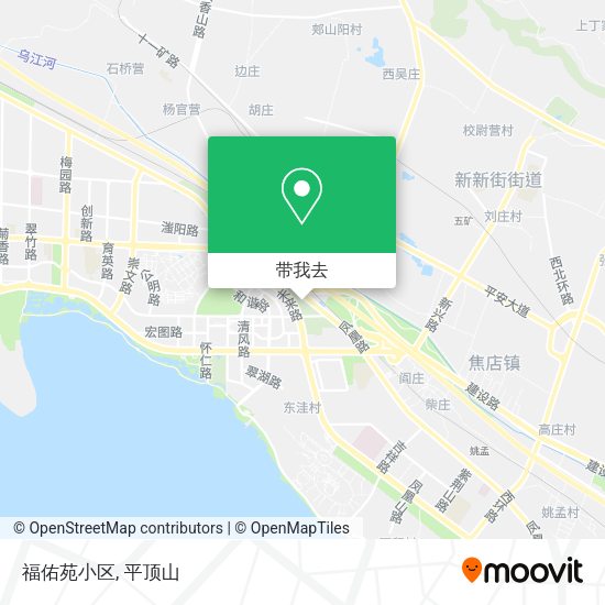 福佑苑小区地图