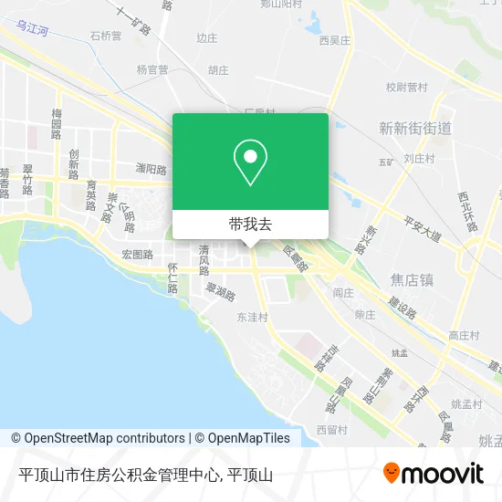 平顶山市住房公积金管理中心地图