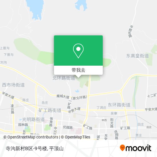 寺沟新村B区-9号楼地图