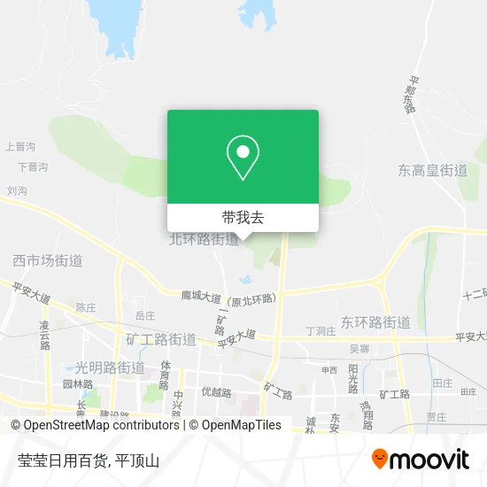 莹莹日用百货地图