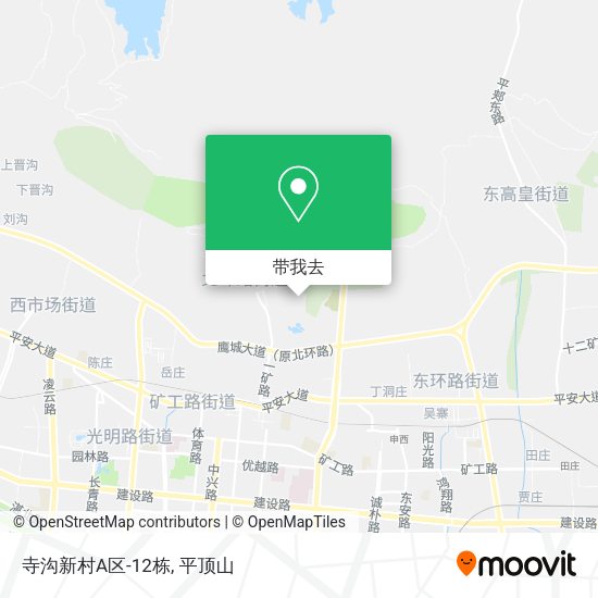 寺沟新村A区-12栋地图