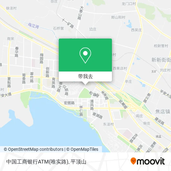 中国工商银行ATM(唯实路)地图