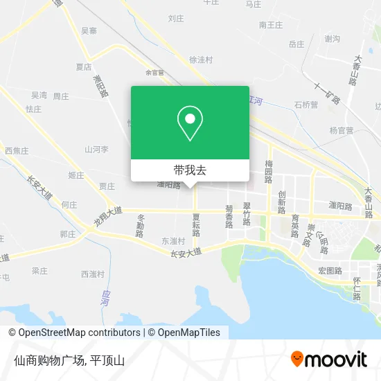 仙商购物广场地图