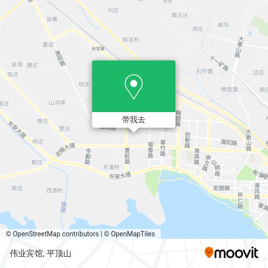 伟业宾馆地图