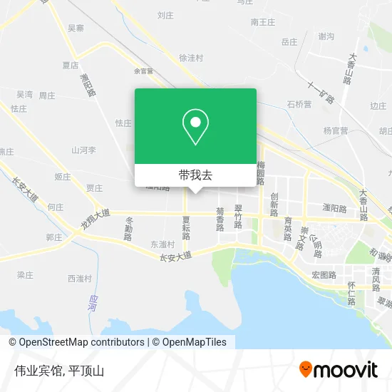 伟业宾馆地图
