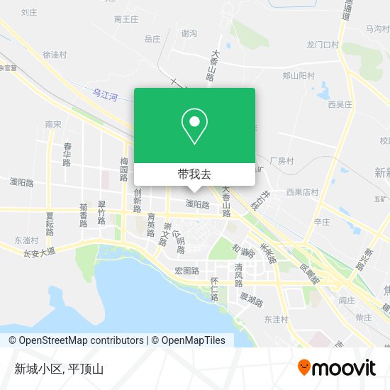 新城小区地图