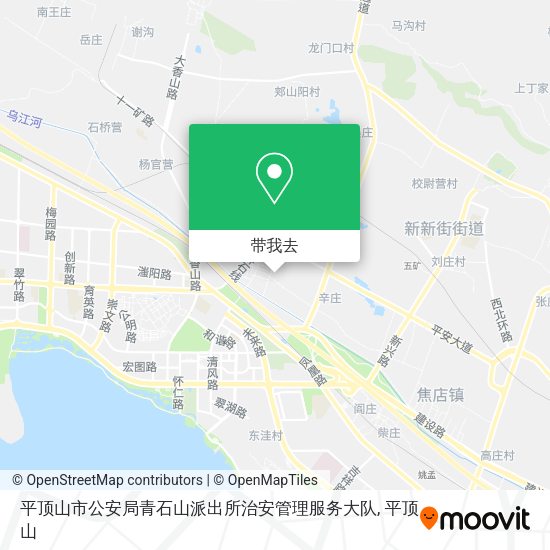 平顶山市公安局青石山派出所治安管理服务大队地图