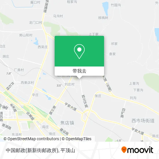 中国邮政(新新街邮政所)地图