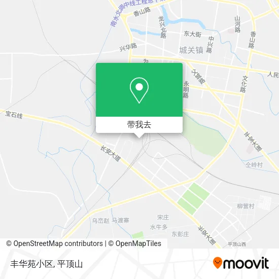 丰华苑小区地图