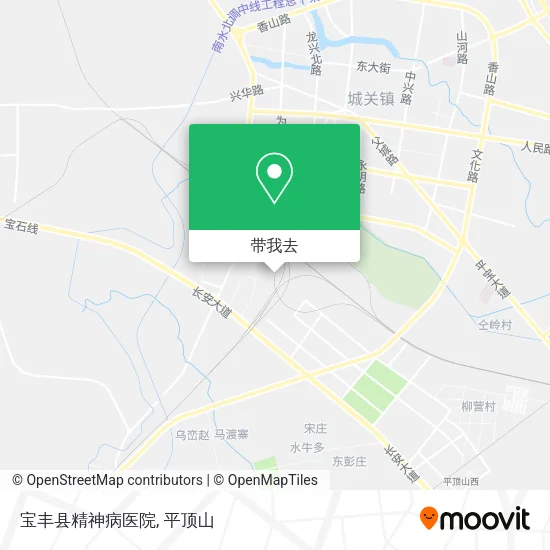 宝丰县精神病医院地图