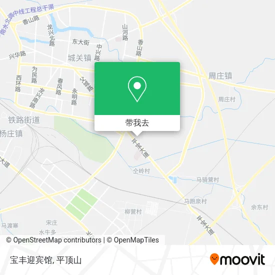 宝丰迎宾馆地图