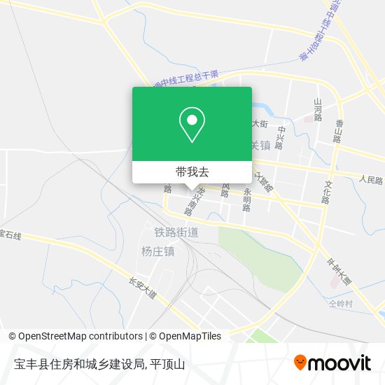 宝丰县住房和城乡建设局地图