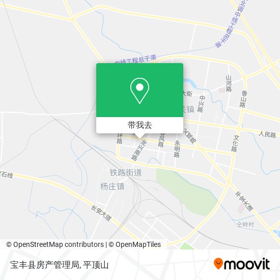 宝丰县房产管理局地图