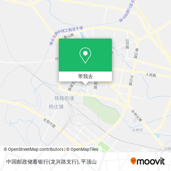 中国邮政储蓄银行(龙兴路支行)地图