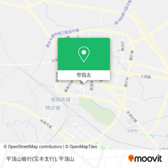 平顶山银行(宝丰支行)地图