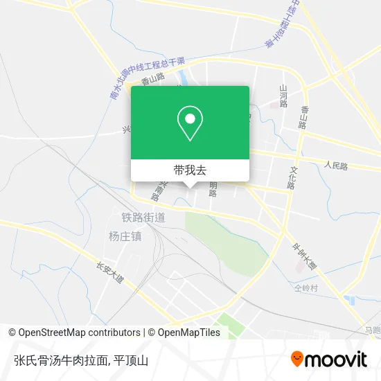 张氏骨汤牛肉拉面地图