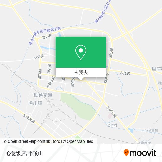 心意饭店地图