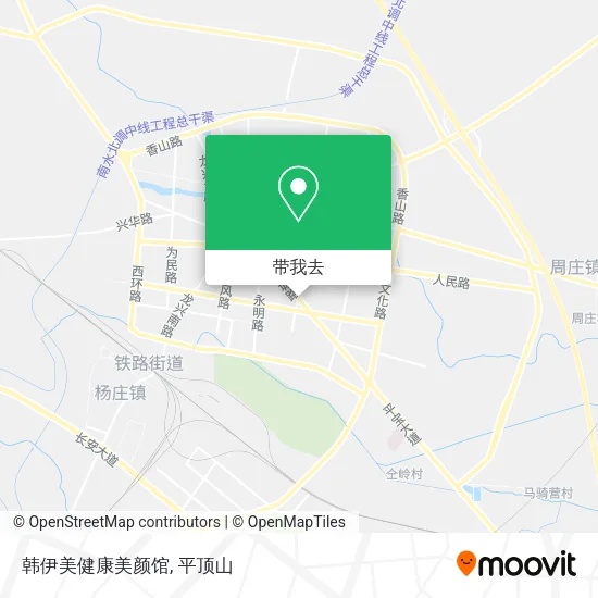 韩伊美健康美颜馆地图