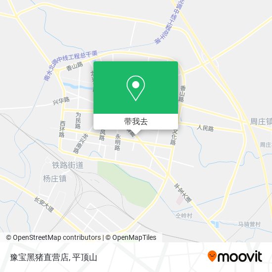 豫宝黑猪直营店地图