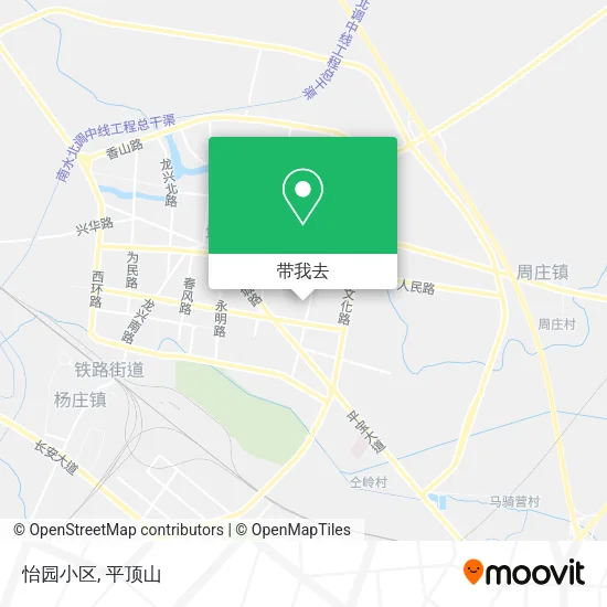 怡园小区地图