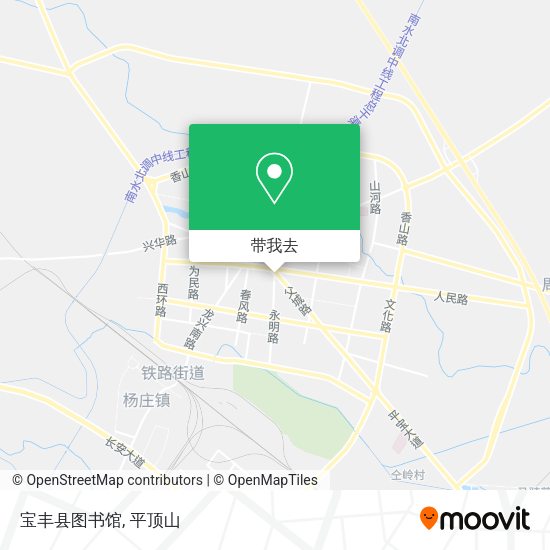 宝丰县图书馆地图
