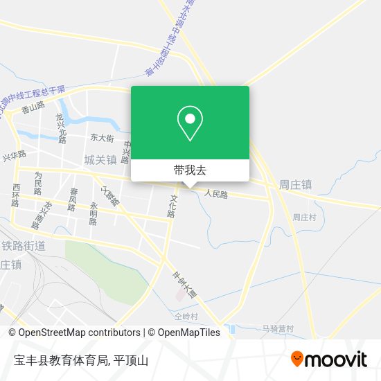 宝丰县教育体育局地图