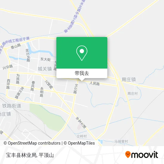 宝丰县林业局地图