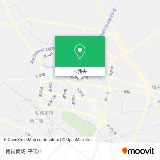 南街商场地图
