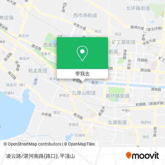 凌云路/湛河南路(路口)地图