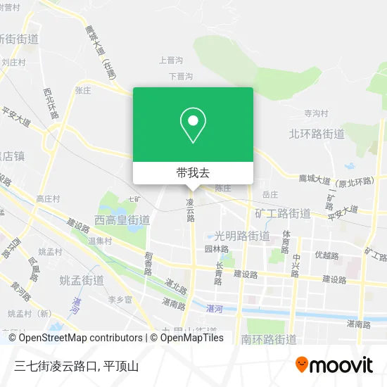 三七街凌云路口地图