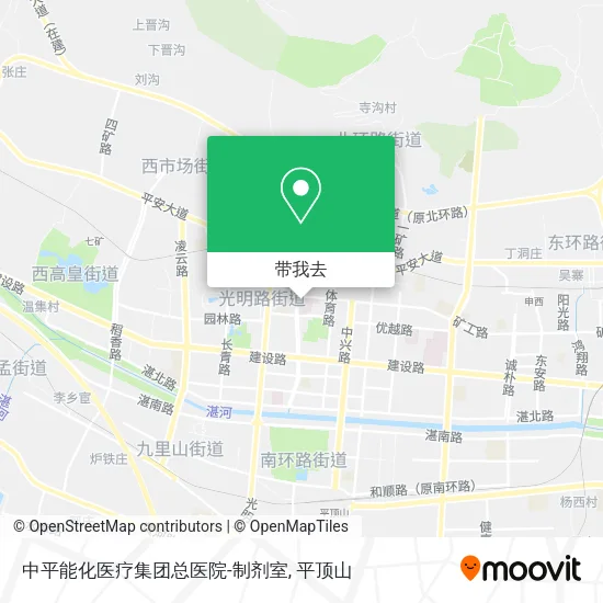 中平能化医疗集团总医院-制剂室地图