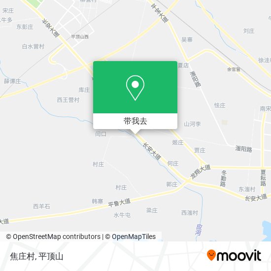 焦庄村地图