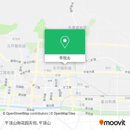 平顶山御花园宾馆地图