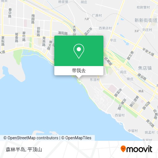森林半岛地图