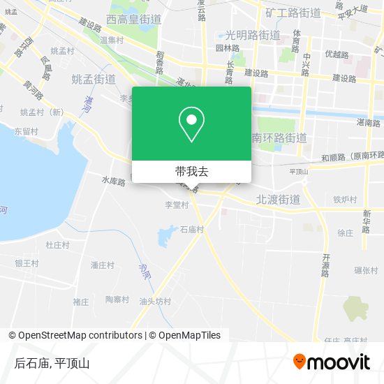 后石庙地图