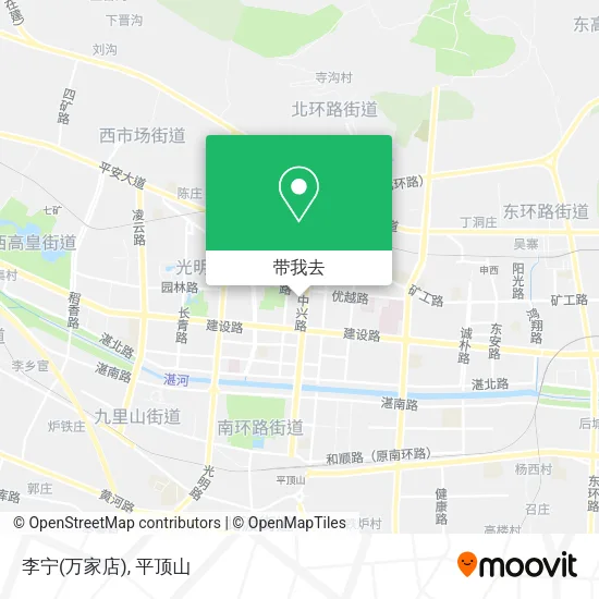 李宁(万家店)地图