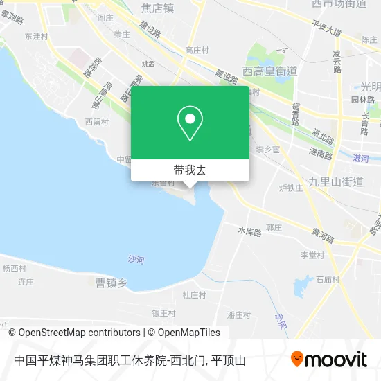 中国平煤神马集团职工休养院-西北门地图
