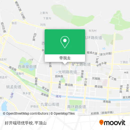 好开端培优学校地图
