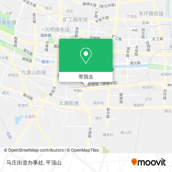 马庄街道办事处地图