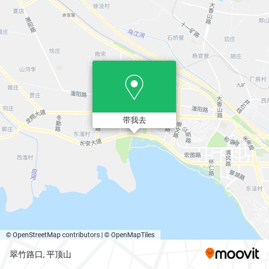 翠竹路口地图