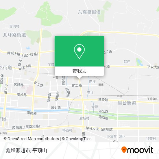 鑫增源超市地图