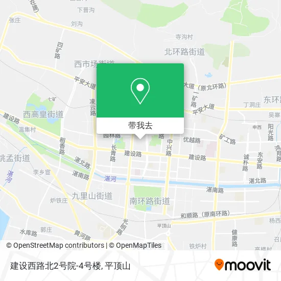 建设西路北2号院-4号楼地图
