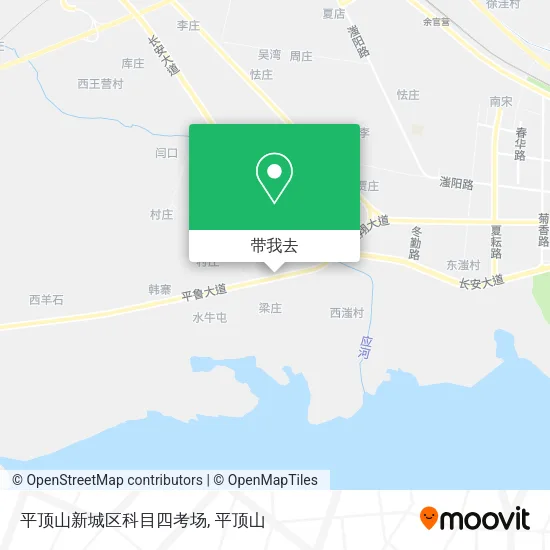 平顶山新城区科目四考场地图